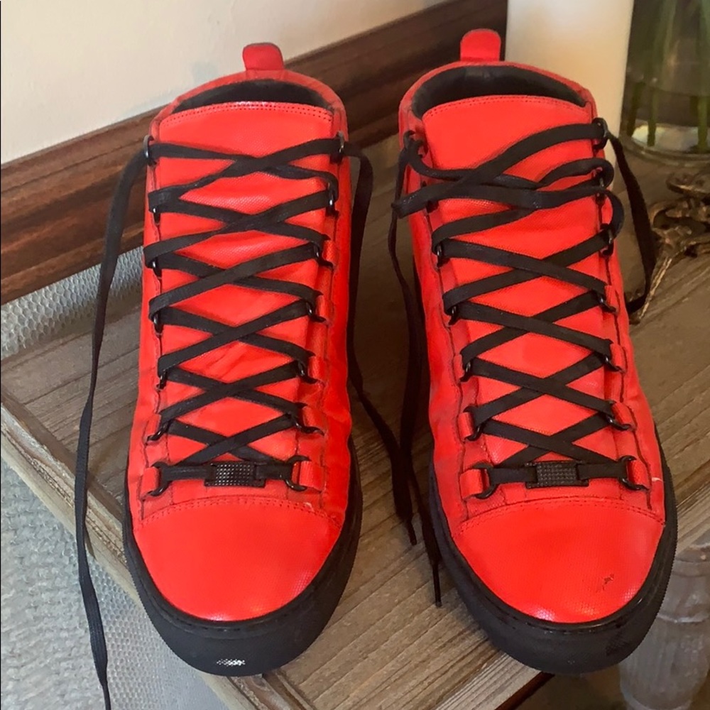 Men’s BALENCIAGA high top ARENA sneakers